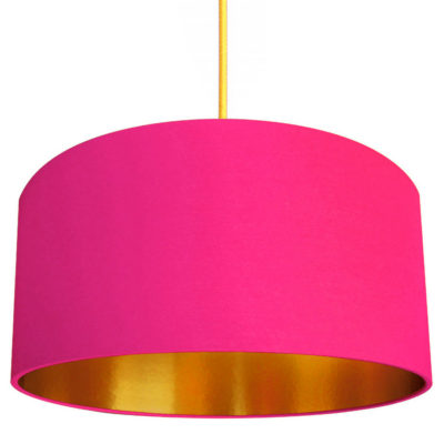 next pink lampshade