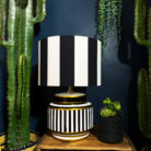 Love Frankie Beetlejuice lampshade and lamp