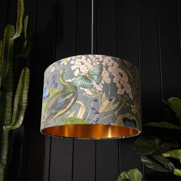 Magic Fruits Lampshade With Gold Lining | Love Frankie