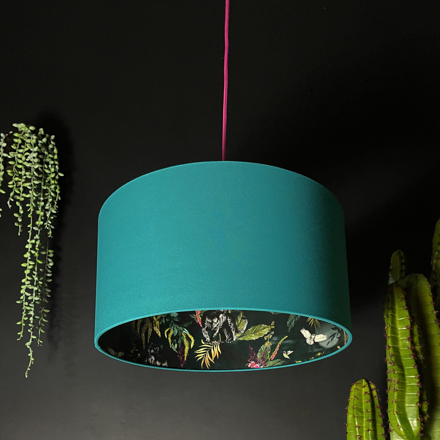 Handmade Green Lampshades & Light Shades | Love Frankie