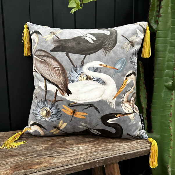 Large grey cushions hotsell 60cm by 60cm