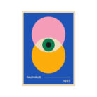 Bauhaus Art Print - Blue Eye