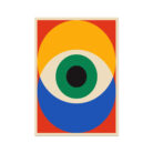 Bauhaus Art Print - Red Eye