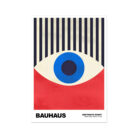 Bauhaus Art Print - Stripy Eye