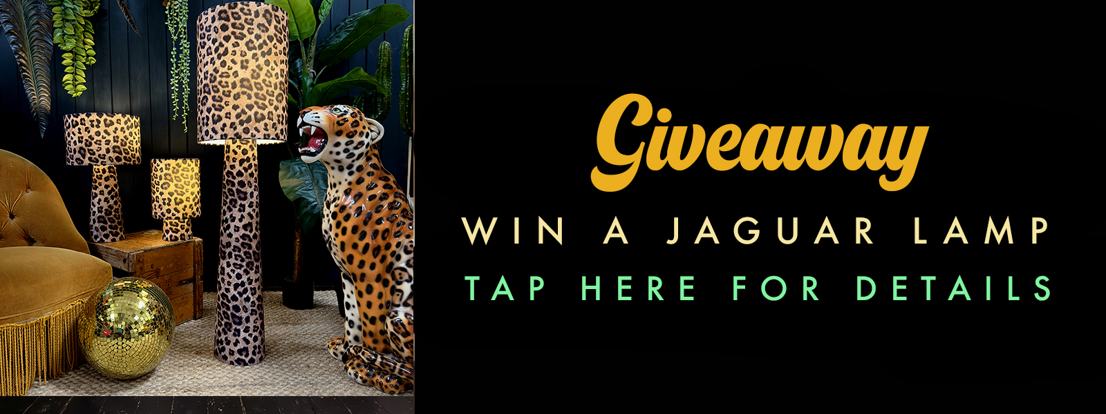 love frankie jaguar lamp giveaway