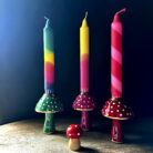 love frankie toadstool candle holders