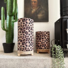 Jaguar Print Cordless Lamps - 2 Sizes Available