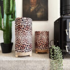 Luxe Leopard Print Cordless Lamps - 2 Sizes Available